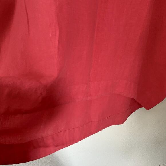 bryn Walker Tunic linen Top - Picture 6 of 11